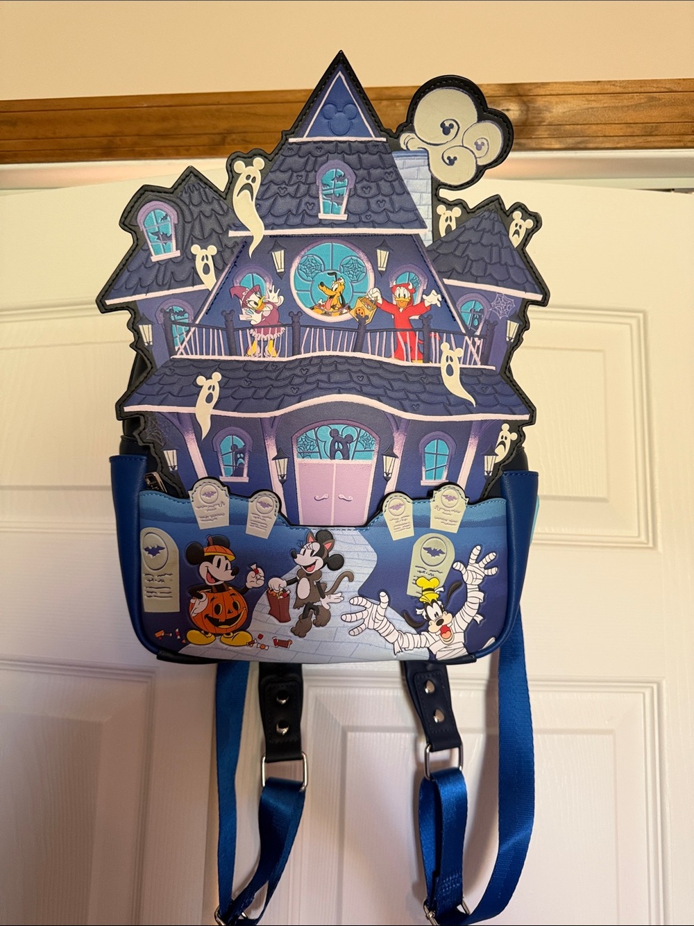 Loungefly Haunted House Mini Backpack Glow in the Dark